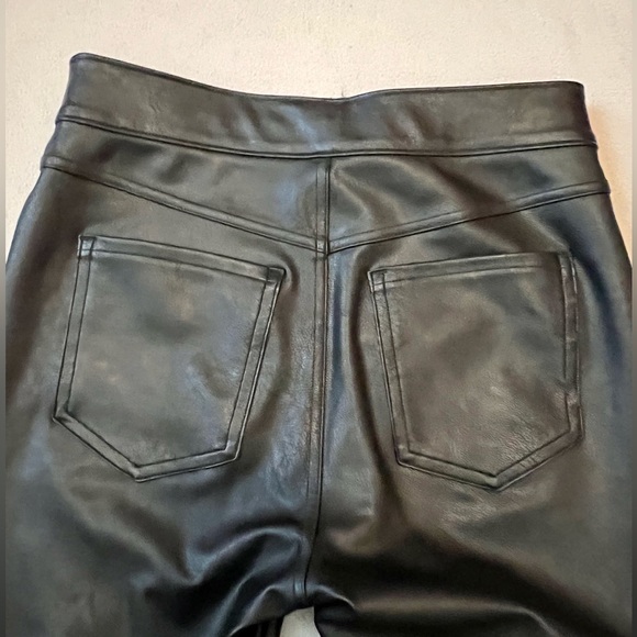 SPANX Leather-Like Ankle Skinny Pant, XS Petite - Picture 8 of 10